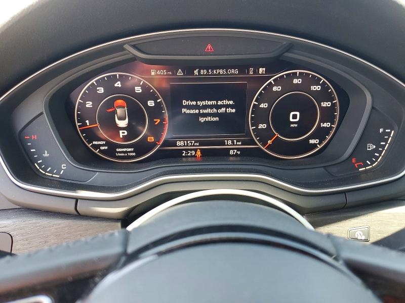 Aukcja sprzedaży 2018 Audi A5, vin: WAUYNGF51JN012725, numer aukcji: 63179196