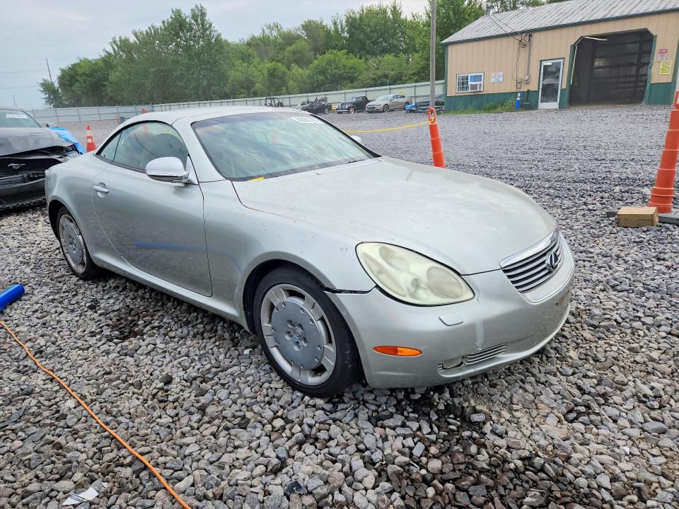 62062796 :رقم المزاد ، JTHFN48Y820006594 vin ، 2002 Lexus Sc مزاد بيع