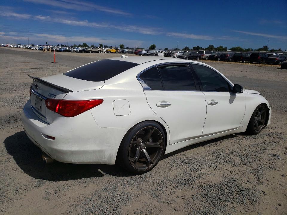 2014 Infiniti Q50 მანქანა იყიდება აუქციონზე, vin: JN1BV7AP4EM685816, აუქციონის ნომერი: 61535276