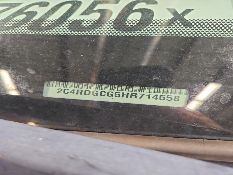 Aukcja sprzedaży 2017 Dodge Grand Caravan, vin: 2C4RDGCG5HR714558, numer aukcji: 61876056