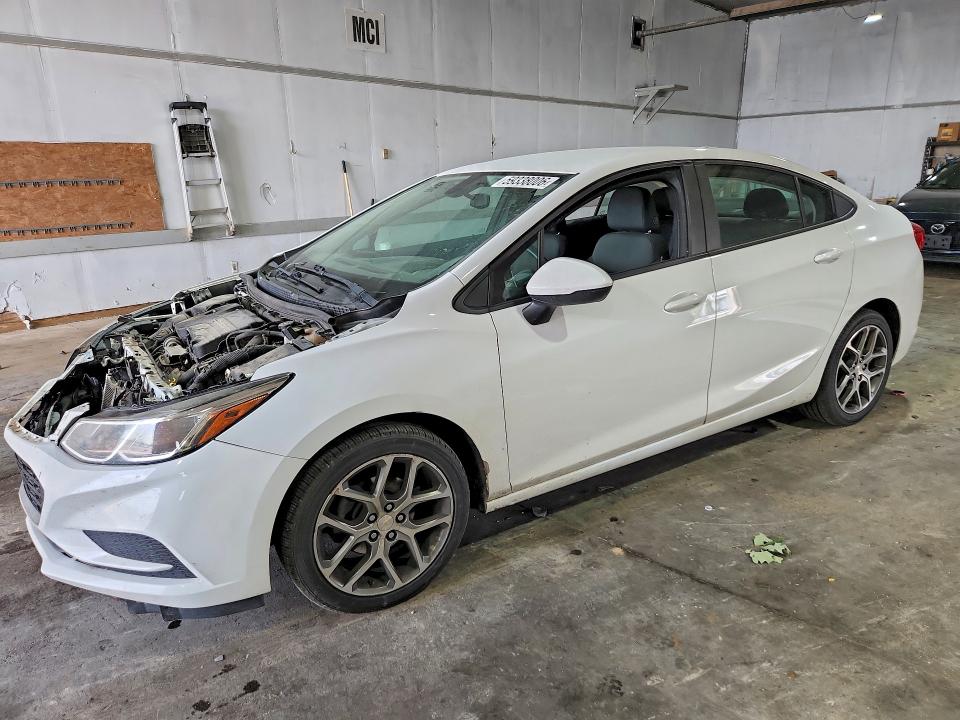 2017 Chevrolet Cruze მანქანა იყიდება აუქციონზე, vin: 1G1BC5SMXH7161724, აუქციონის ნომერი: 59338006