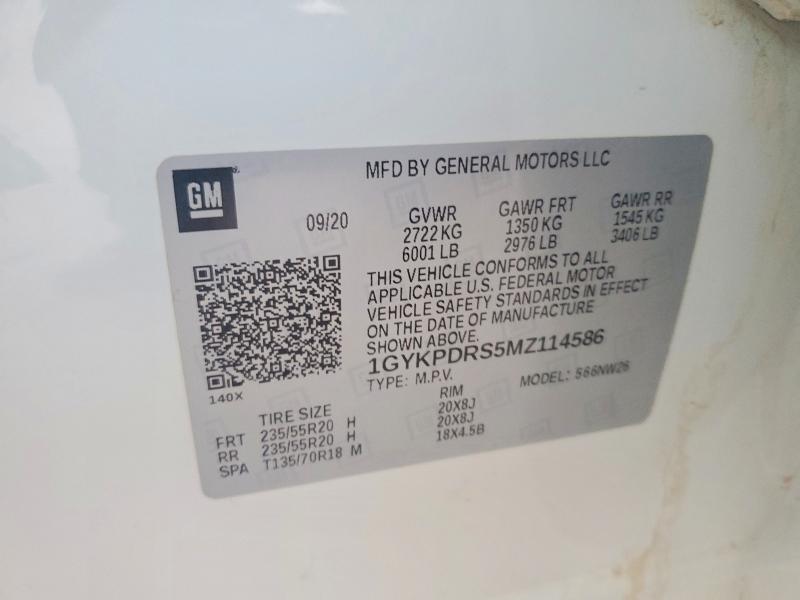 Продаж на аукціоні авто 2021 Cadillac Xt6, vin: 1GYKPDRS5MZ114586, номер лоту: 62781596