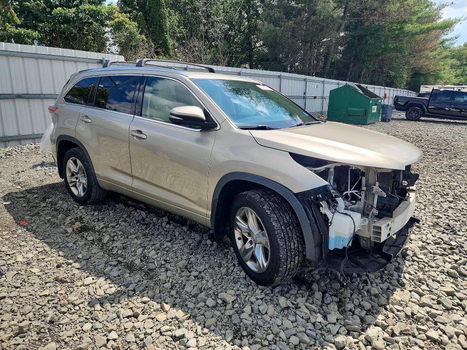 2015 Toyota Highlander მანქანა იყიდება აუქციონზე, vin: 5TDDKRFH2FS116609, აუქციონის ნომერი: 62881246