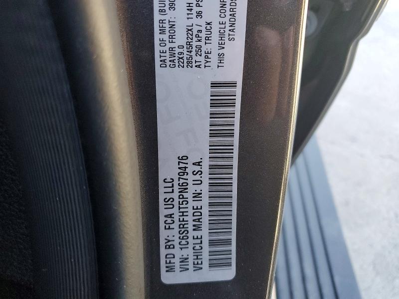 Продажа на аукционе авто 2023 Ram 1500, vin: 1C6SRFHT5PN679476, номер лота: 60053496