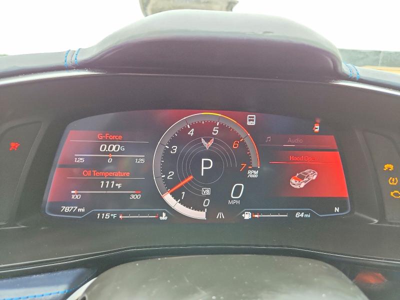 2022 Chevrolet Corvette მანქანა იყიდება აუქციონზე, vin: 1G1YC3D42N5100290, აუქციონის ნომერი: 62057766