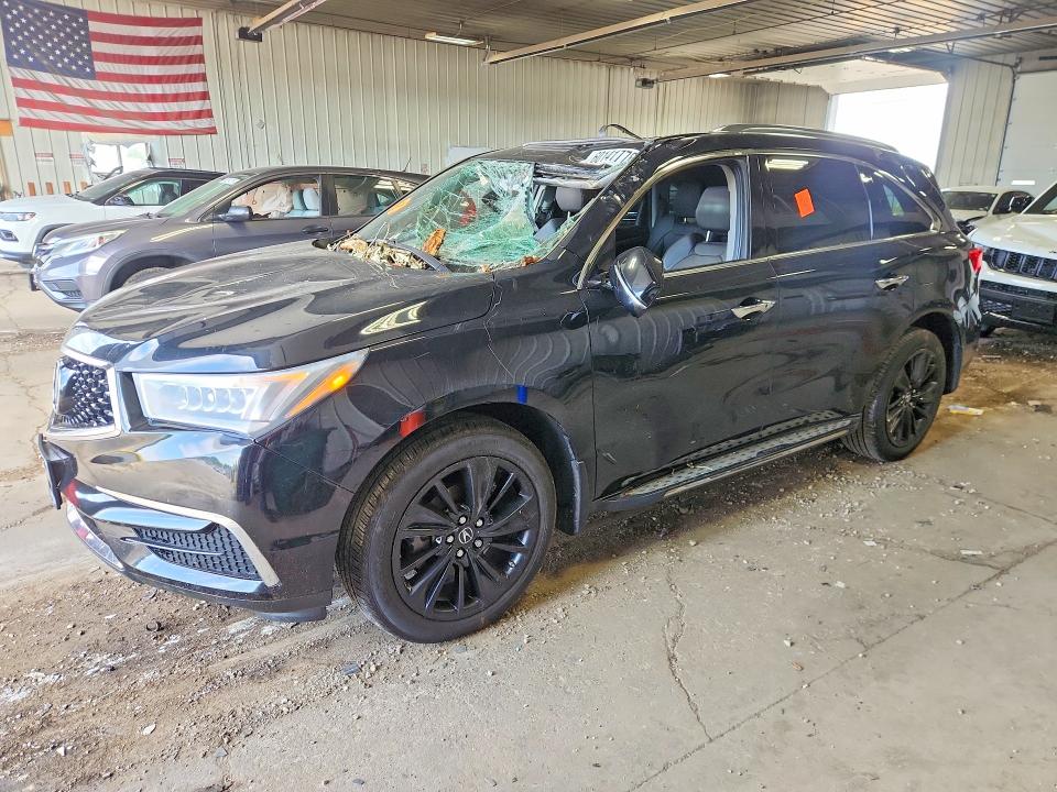 2017 Acura Mdx მანქანა იყიდება აუქციონზე, vin: 5FRYD4H32HB012207, აუქციონის ნომერი: 60141776