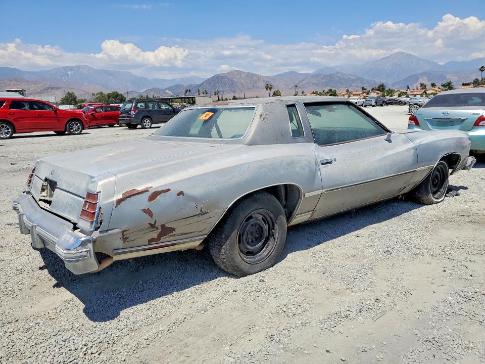 Продажа на аукционе авто 1977 Chev Monte Carlo, vin: 1H57L7Z452500, номер лота: 61186646