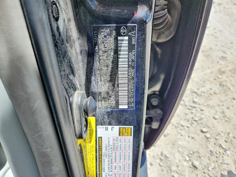 59785826 :رقم المزاد ، JTDKN3DU2B1477728 vin ، 2011 Toyota Prius مزاد بيع