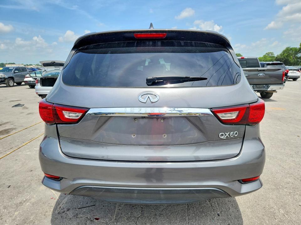 62017116 :رقم المزاد ، 5N1DL0MM5HC550760 vin ، 2017 Infiniti Qx60 مزاد بيع