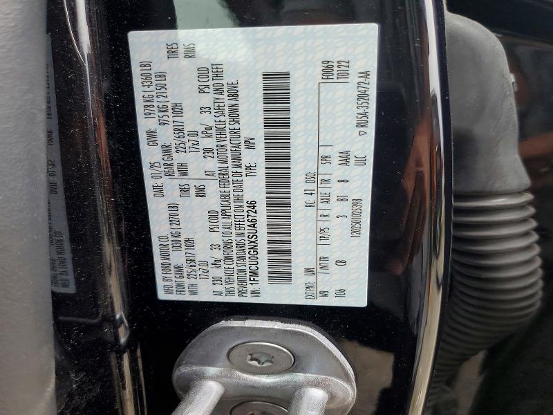 62664756 :رقم المزاد ، 1FMCU0GNXSUA67246 vin ، 2025 Ford Escape مزاد بيع