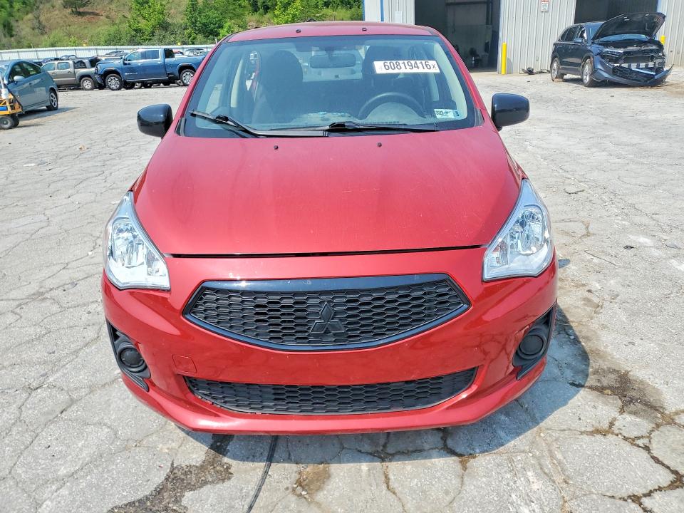 60819416 :رقم المزاد ، ML32F4FJ6LHF00318 vin ، 2020 Mitsubishi Mirage مزاد بيع