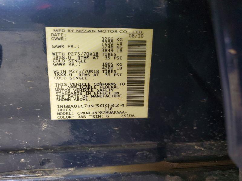 Продаж на аукціоні авто 2011 Nissan 350c, vin: 1N6BA0EC7BN300324, номер лоту: 61032816