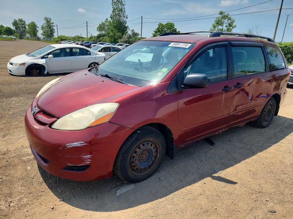 Продажа на аукционе авто 2007 Toyota Sienna, vin: 5TDZK29C27S044325, номер лота: 59995056