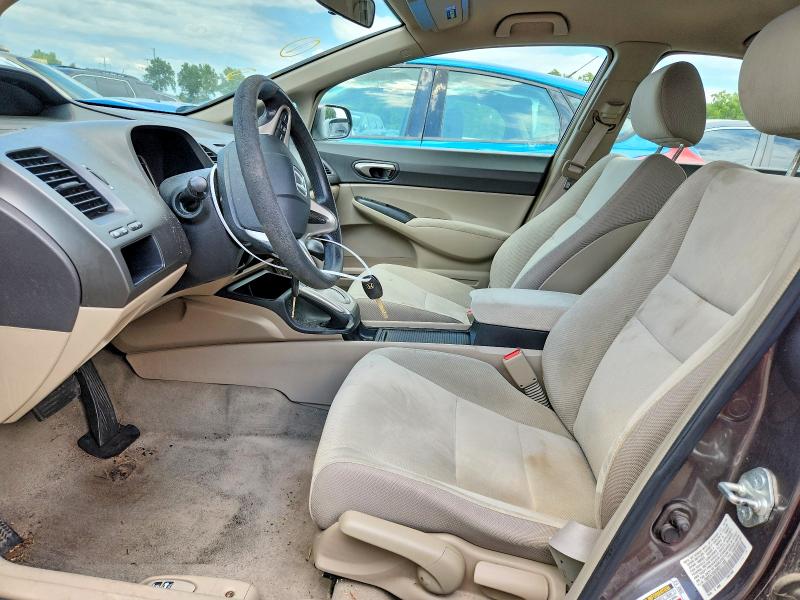 62925016 :رقم المزاد ، 19XFA16529E011103 vin ، 2009 Honda Civic مزاد بيع