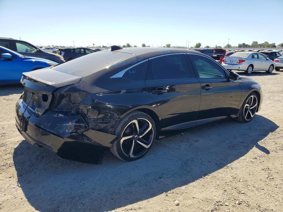 61355386 :رقم المزاد ، 1HGCV1F30MA102860 vin ، 2021 Honda Accord مزاد بيع