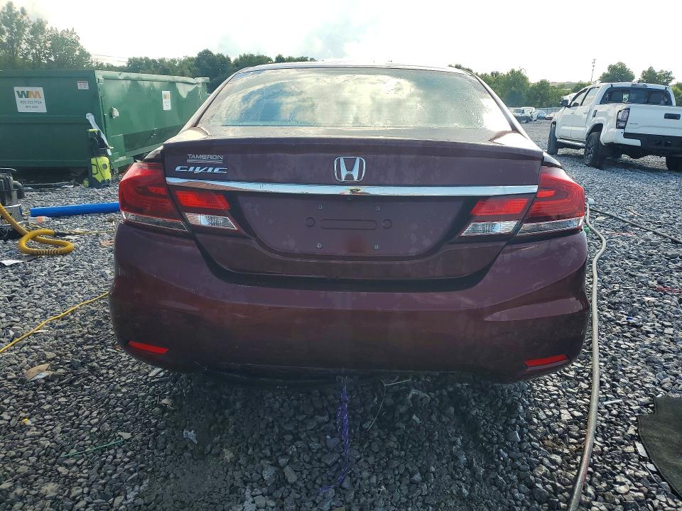 59086436 :رقم المزاد ، 19XFB2F51FE095980 vin ، 2015 Honda Civic مزاد بيع