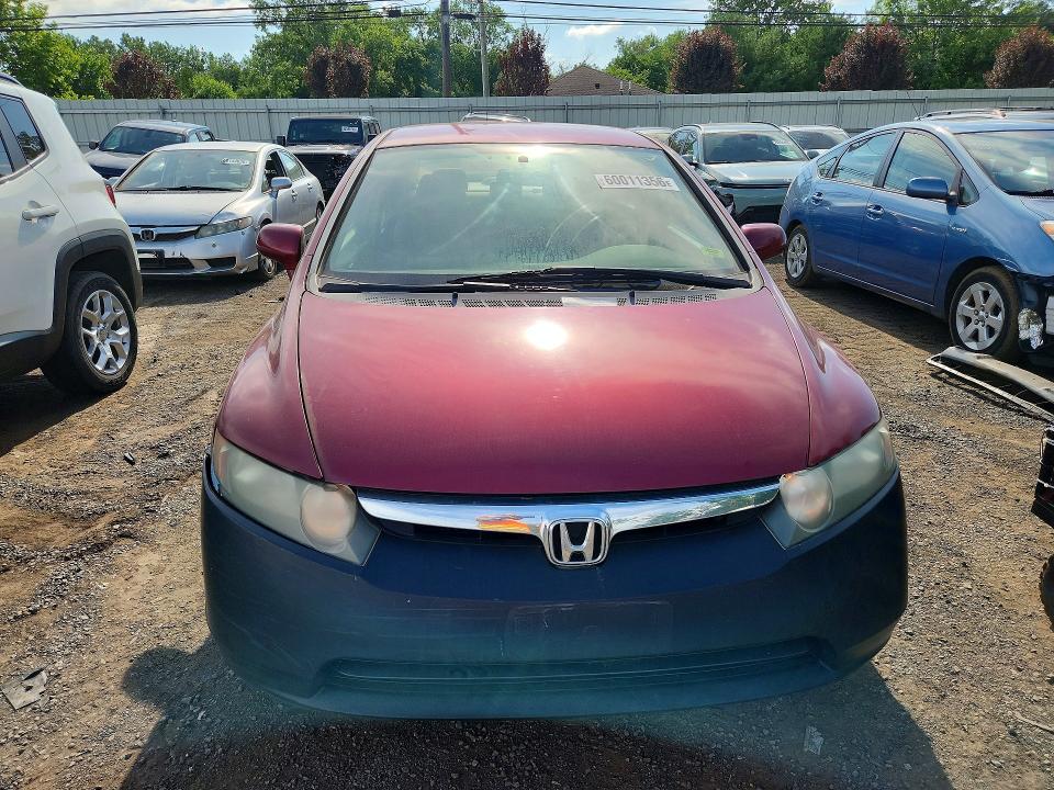 60011356 :رقم المزاد ، 1HGFA165X7L050348 vin ، 2007 Honda Civic مزاد بيع