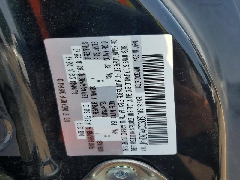 Aukcja sprzedaży 2019 Mazda Mx-5 Miata, vin: JM1NDAD74K0308069, numer aukcji: 62649546