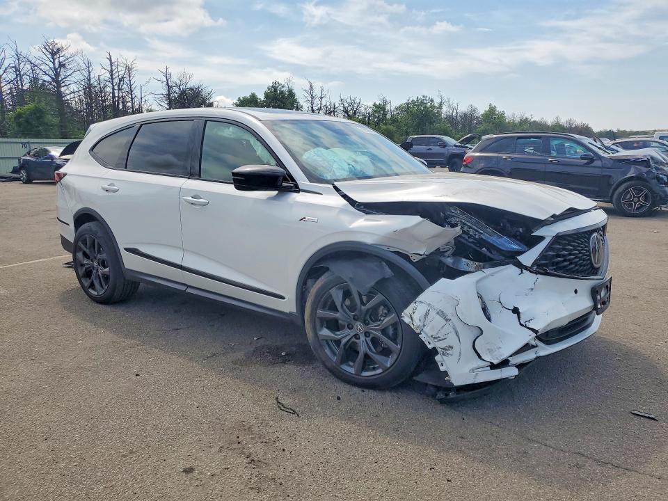 59056446 :رقم المزاد ، 5J8YE1H01NL008985 vin ، 2022 Acura Mdx مزاد بيع