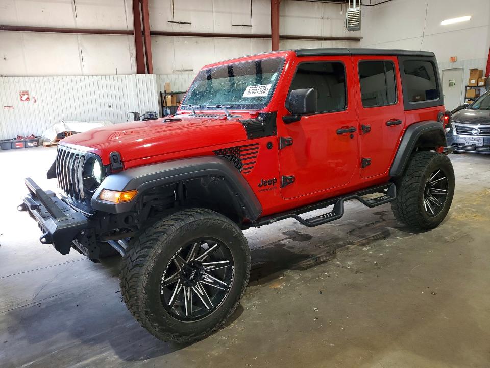 Auction sale of the 2021 Jeep Wrangler Unlimited, vin: 1C4HJXDG7MW664928, lot number: 62651526