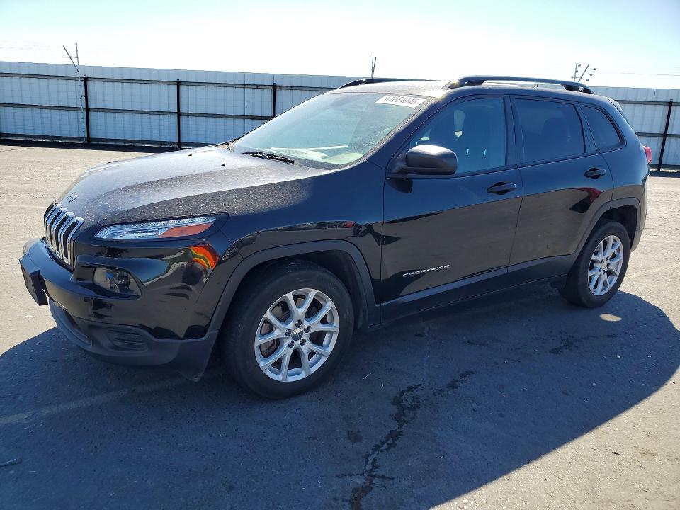 2016 Jeep Cherokee მანქანა იყიდება აუქციონზე, vin: 1C4PJLAB1GW265059, აუქციონის ნომერი: 61084046