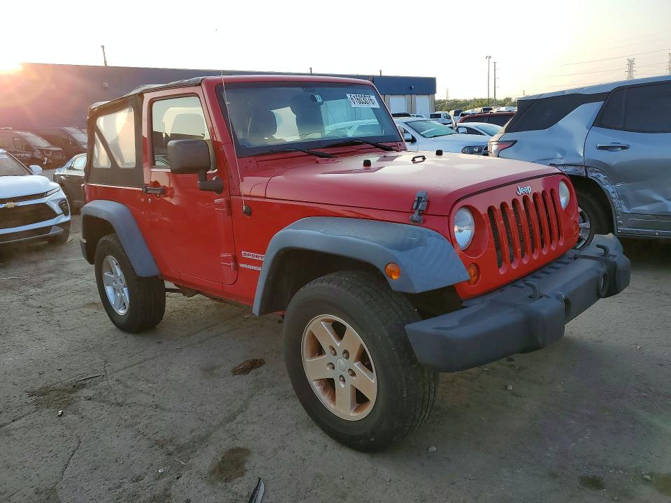 61603076 :رقم المزاد ، 1C4AJWAG5CL106849 vin ، 2012 Jeep Wrangler مزاد بيع