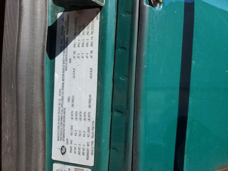 59225526 :رقم المزاد ، 1M1AW01X0HM009445 vin ، 2017 Mack 600 مزاد بيع