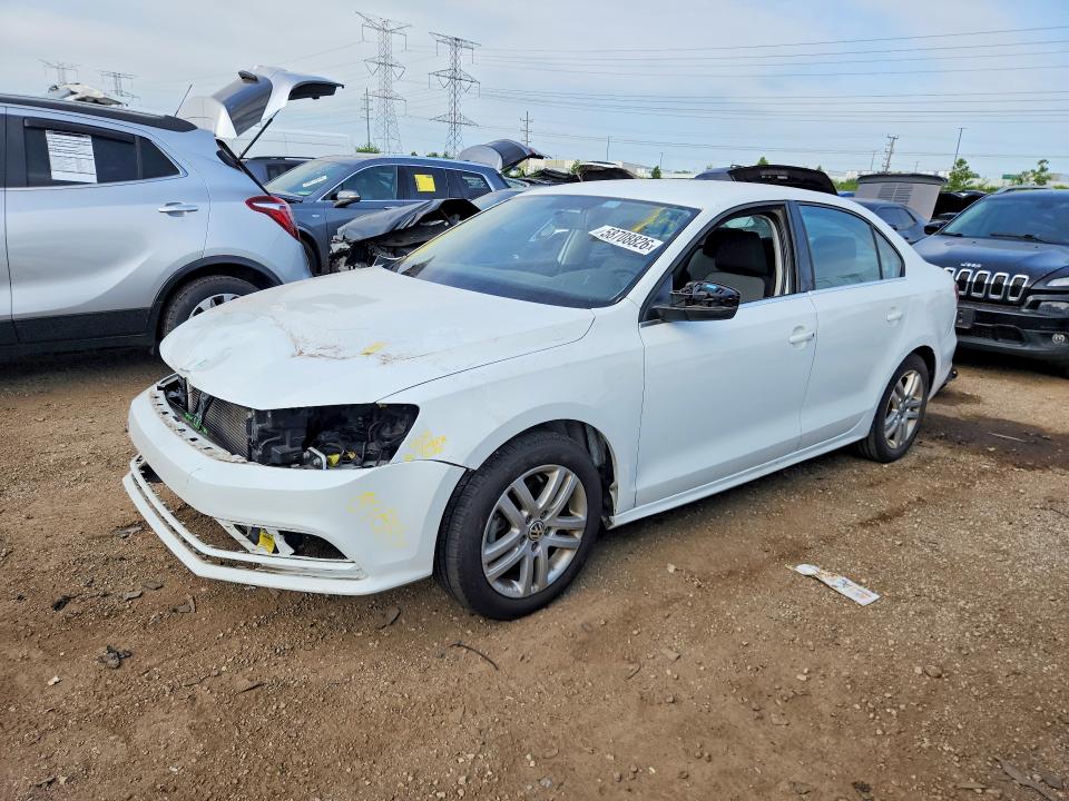 Auction sale of the 2017 Volkswagen Jetta, vin: 3VW2B7AJ6HM334784, lot number: 58708826