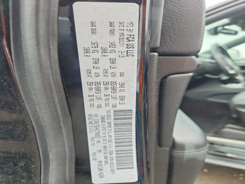 61585076 :رقم المزاد ، 1C4RJFBG4KC700655 vin ، 2019 Jeep Grand Cherokee مزاد بيع