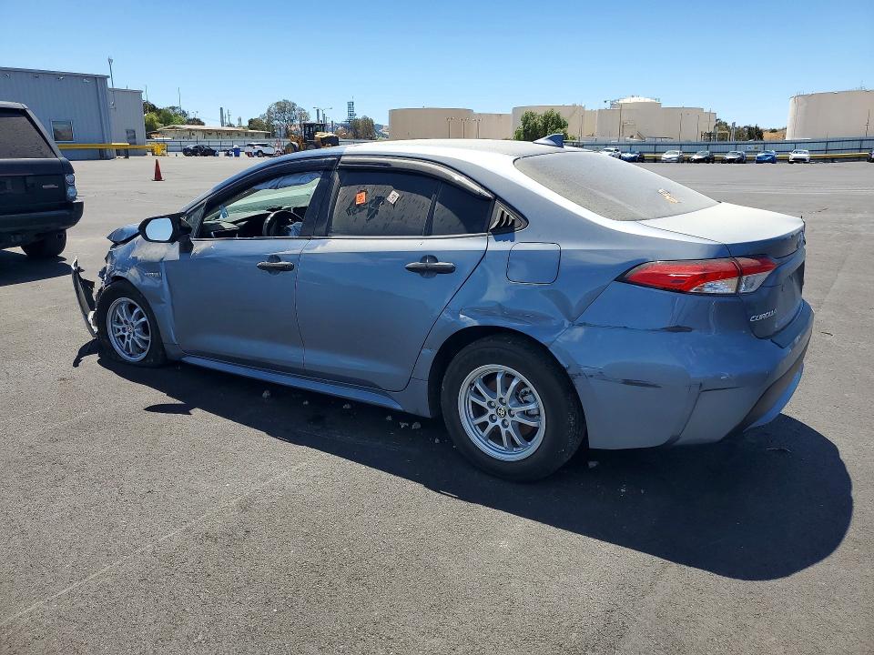 61167726 :رقم المزاد ، JTDEBRBE6LJ006302 vin ، 2020 Toyota Corolla مزاد بيع