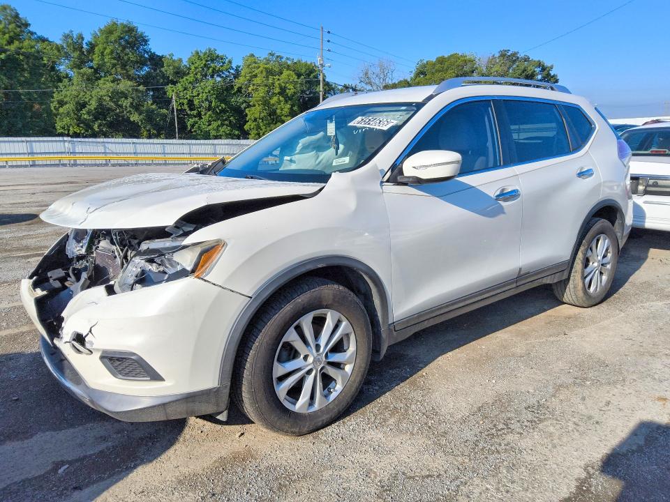 2015 Nissan Rogue მანქანა იყიდება აუქციონზე, vin: KNMAT2MT9FP549207, აუქციონის ნომერი: 61514636