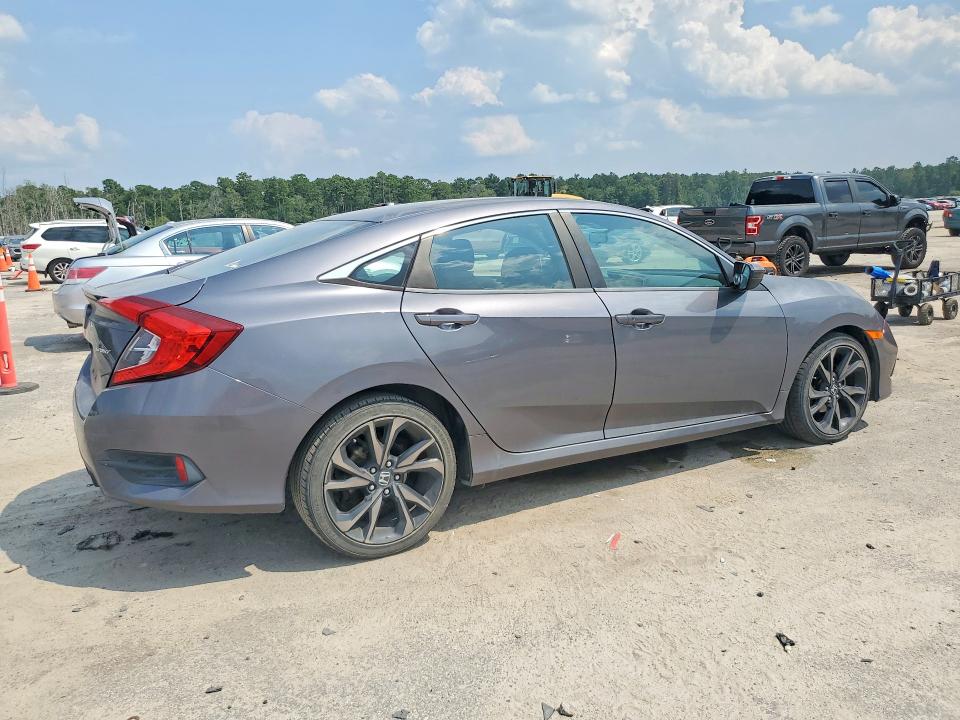 Продаж на аукціоні авто 2019 Honda Civic, vin: 2HGFC2F82KH589501, номер лоту: 62652096