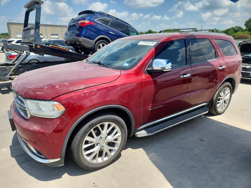 Auction sale of the 2014 Dodge Durango, vin: 1C4RDHEGXEC300702, lot number: 62945226