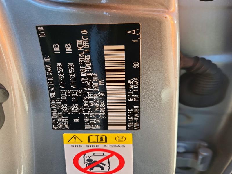 2019 Lexus Rx 350 მანქანა იყიდება აუქციონზე, vin: 2T2BZMCA9KC171960, აუქციონის ნომერი: 59731496
