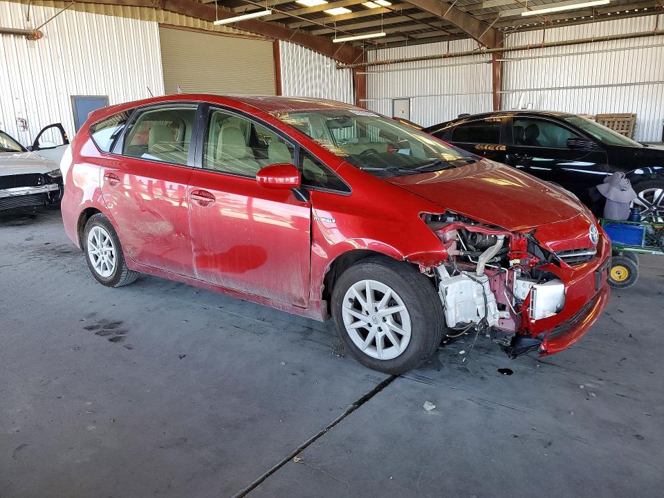 2012 Toyota Prius V მანქანა იყიდება აუქციონზე, vin: JTDZN3EU1C3186334, აუქციონის ნომერი: 61432206