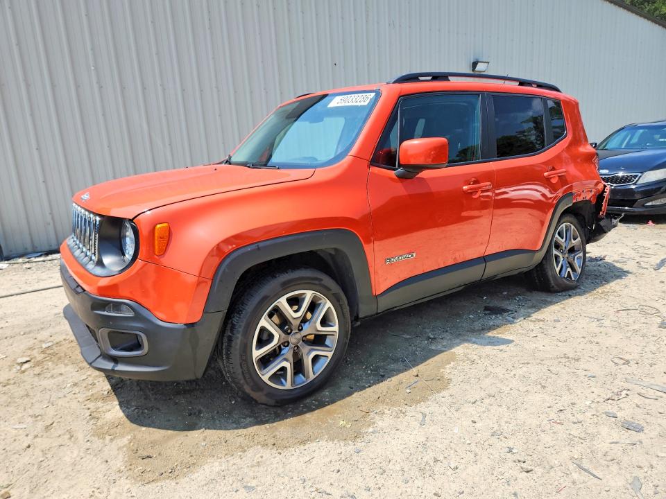 Продаж на аукціоні авто 2017 Jeep Renegade, vin: ZACCJBBB5HPF58341, номер лоту: 59033286