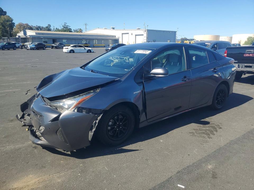 61173046 :رقم المزاد ، JTDKBRFU4H3043686 vin ، 2017 Toyota Prius مزاد بيع