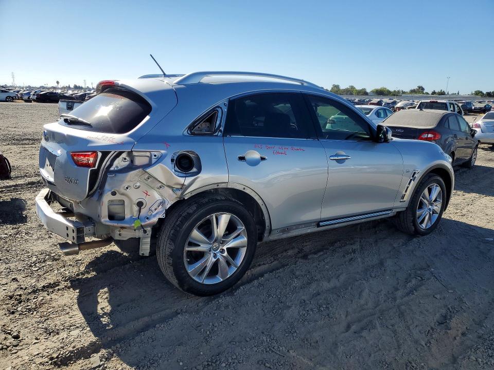 Продаж на аукціоні авто 2016 Infiniti Qx70, vin: JN8CS1MW9GM750564, номер лоту: 62339506