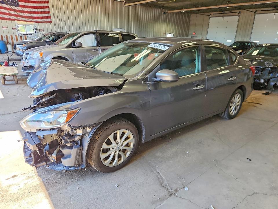 2019 Nissan Sentra მანქანა იყიდება აუქციონზე, vin: 3N1AB7AP9KY361919, აუქციონის ნომერი: 61645766