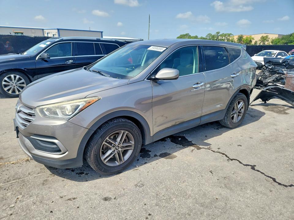 2018 Hyundai Santa Fe Sport მანქანა იყიდება აუქციონზე, vin: 5XYZT3LB9JG532744, აუქციონის ნომერი: 59586556