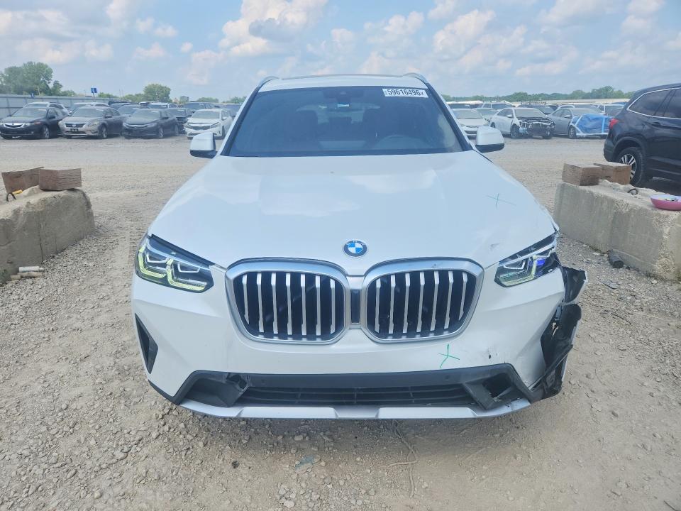 Aukcja sprzedaży 2022 Bmw X3, vin: 5UX53DP02N9L16513, numer aukcji: 59616496