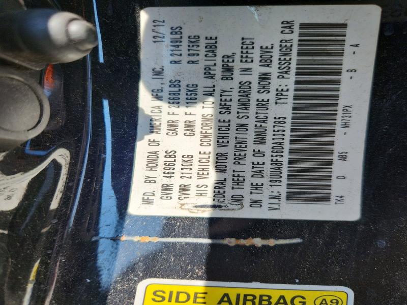Продажа на аукционе авто 2013 Acura Tl, vin: 19UUA8F56DA005785, номер лота: 61328456