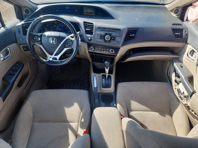 61507636 :رقم المزاد ، 2HGFB2F58CH027208 vin ، 2012 Honda Civic مزاد بيع
