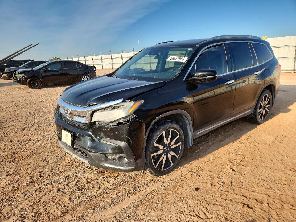 60072066 :رقم المزاد ، 5FNYF6H92KB086309 vin ، 2019 Honda Pilot مزاد بيع