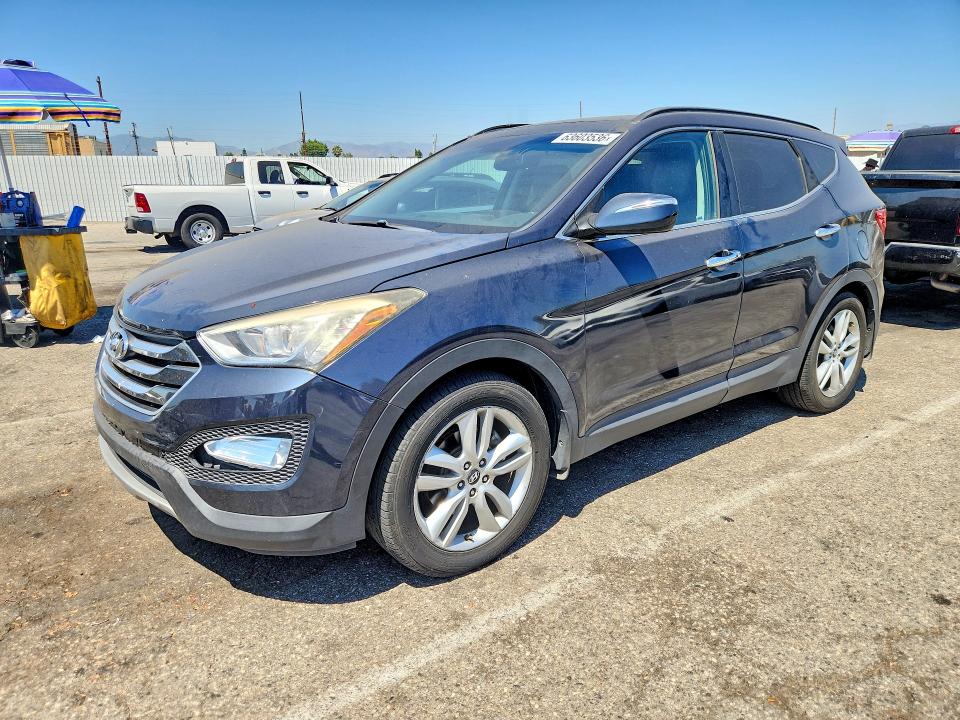 2015 Hyundai Santa Fe Sport მანქანა იყიდება აუქციონზე, vin: 5XYZW4LA7FG235869, აუქციონის ნომერი: 63603536