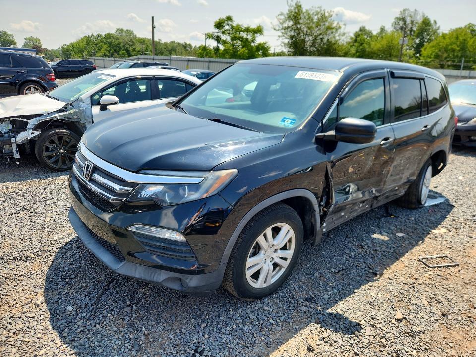 2018 Honda Pilot მანქანა იყიდება აუქციონზე, vin: 5FNYF6H11JB035618, აუქციონის ნომერი: 61393236