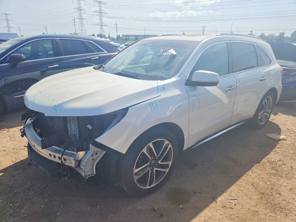 Продаж на аукціоні авто 2017 Acura Mdx, vin: 5FRYD4H88HB043361, номер лоту: 58623116