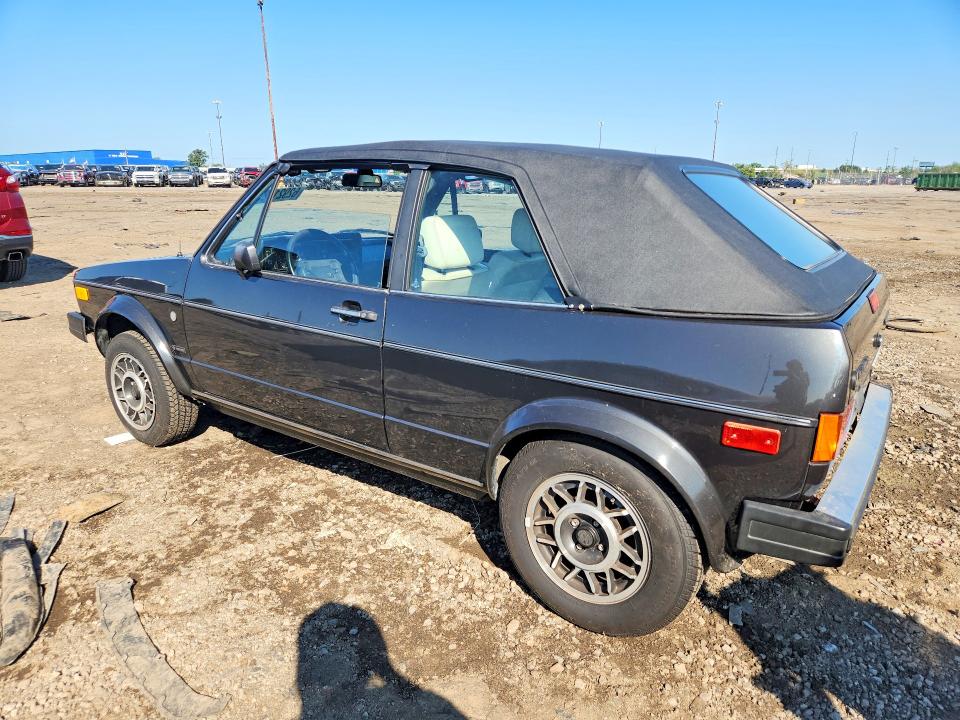 62921186 :رقم المزاد ، WVWCA0151HK036218 vin ، 1987 Volkswagen Cabriolet مزاد بيع