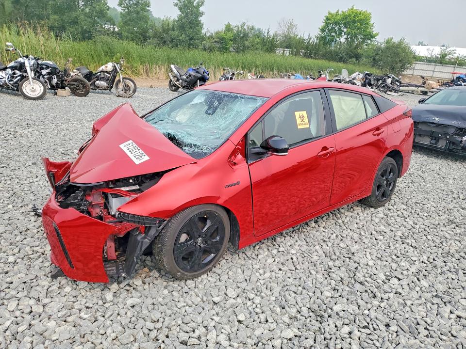 Aukcja sprzedaży 2021 Toyota Prius, vin: JTDKAMFU2M3127263, numer aukcji: 61203126