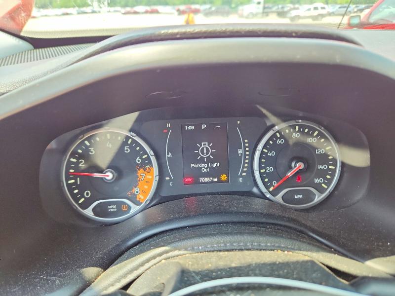 61174056 :رقم المزاد ، ZACCJBBT8GPD29742 vin ، 2016 Jeep Renegade مزاد بيع